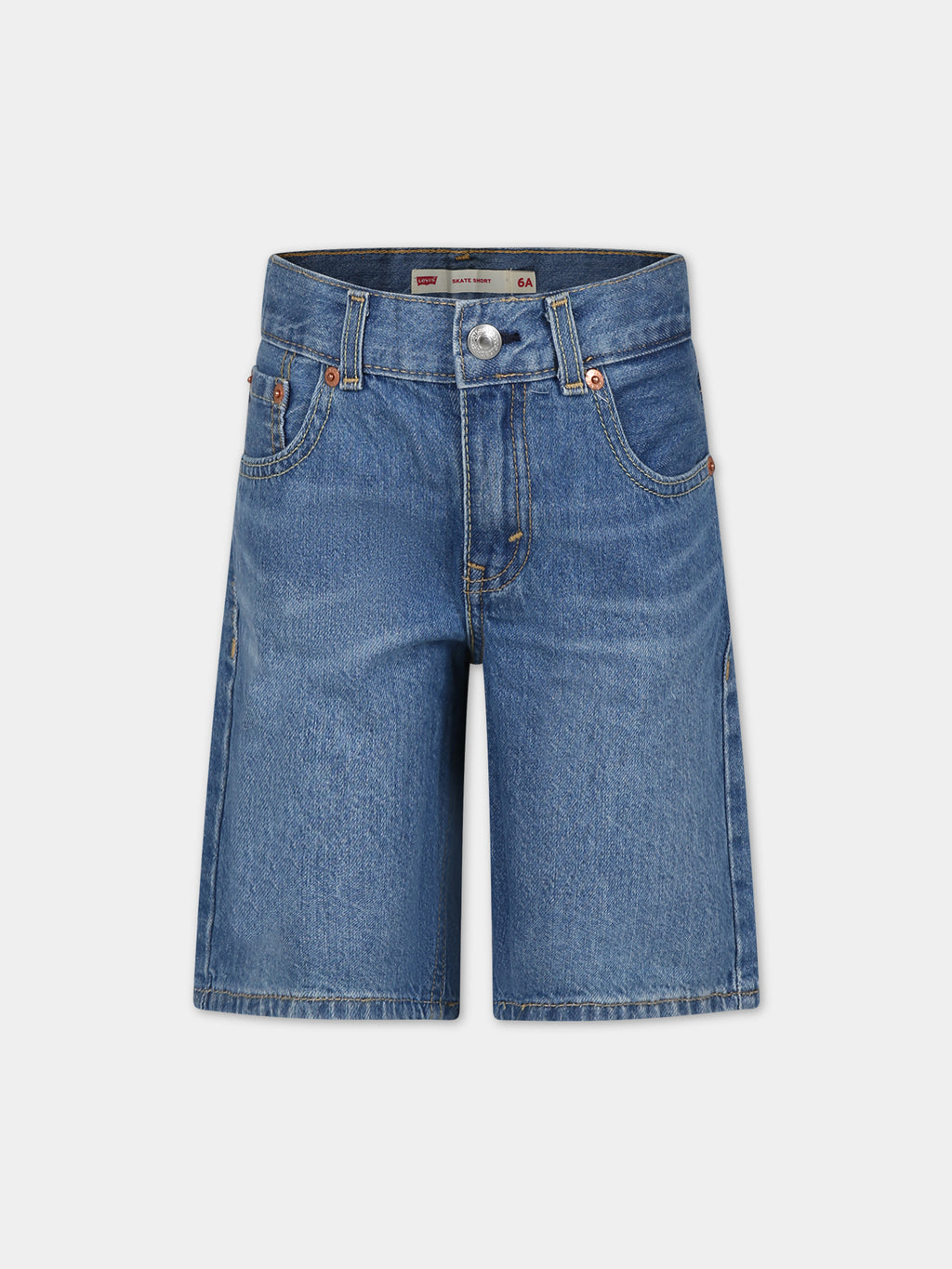 Skate denim shorts for boy